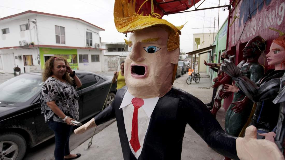 Merchants say they can't keep up with demand for Donald Trump piñatas