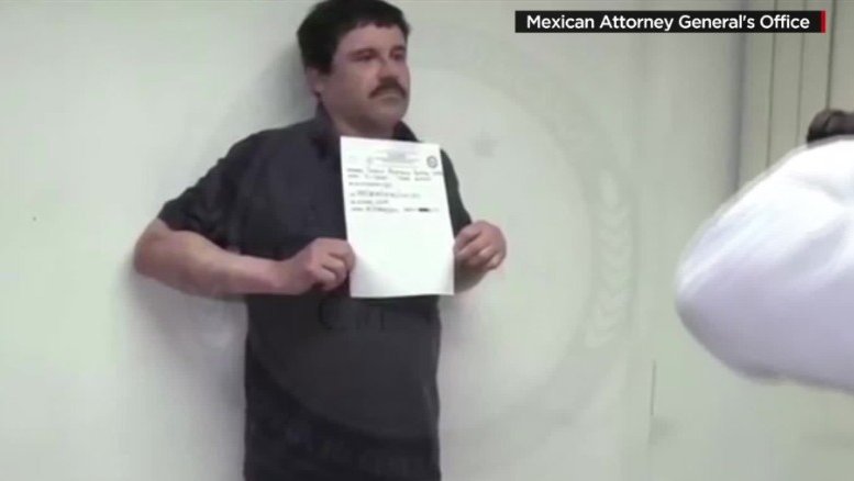 Mexico releases video of 'El Chapo' being booked