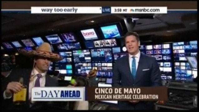 MSNBC TV Apologizes for 5 De Mayo Joke 